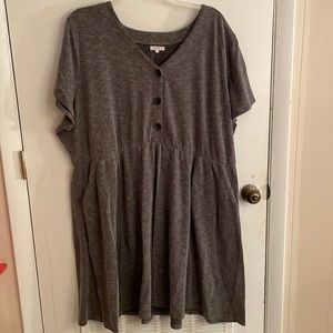 Short knee length dress